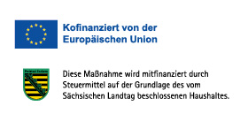 EFRE ESF - EU and Free State of Saxony funding